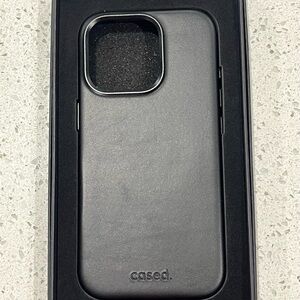 CASEDGEAR Bundle (2) iPhone 16 Pro Cases With MagSafe— Black & Brown Leather